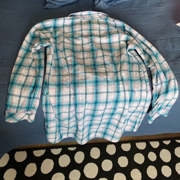 Donated Victoria’s Secret Flannel PJ Shirt🍭 - Picture 4 of 7